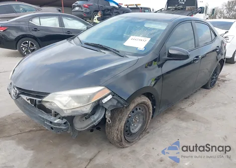 2016 Toyota Corolla Le z USA, uszkodzony, nr VIN 2T1BURHE3GC711693